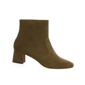 Bottines velours marron clair femme grande taille Monica