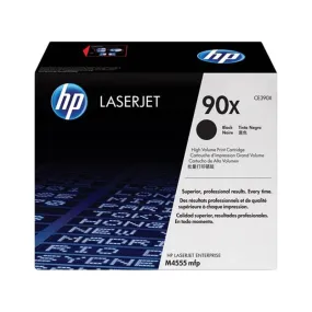 Toner CE390X original pour imprimante laser HP - XL - noir